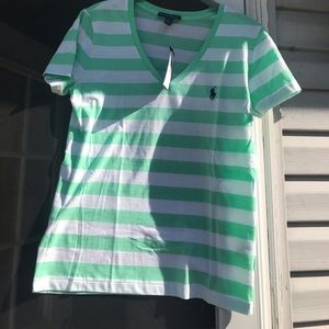 Ralph Lauren - size: M short sleeve top.
